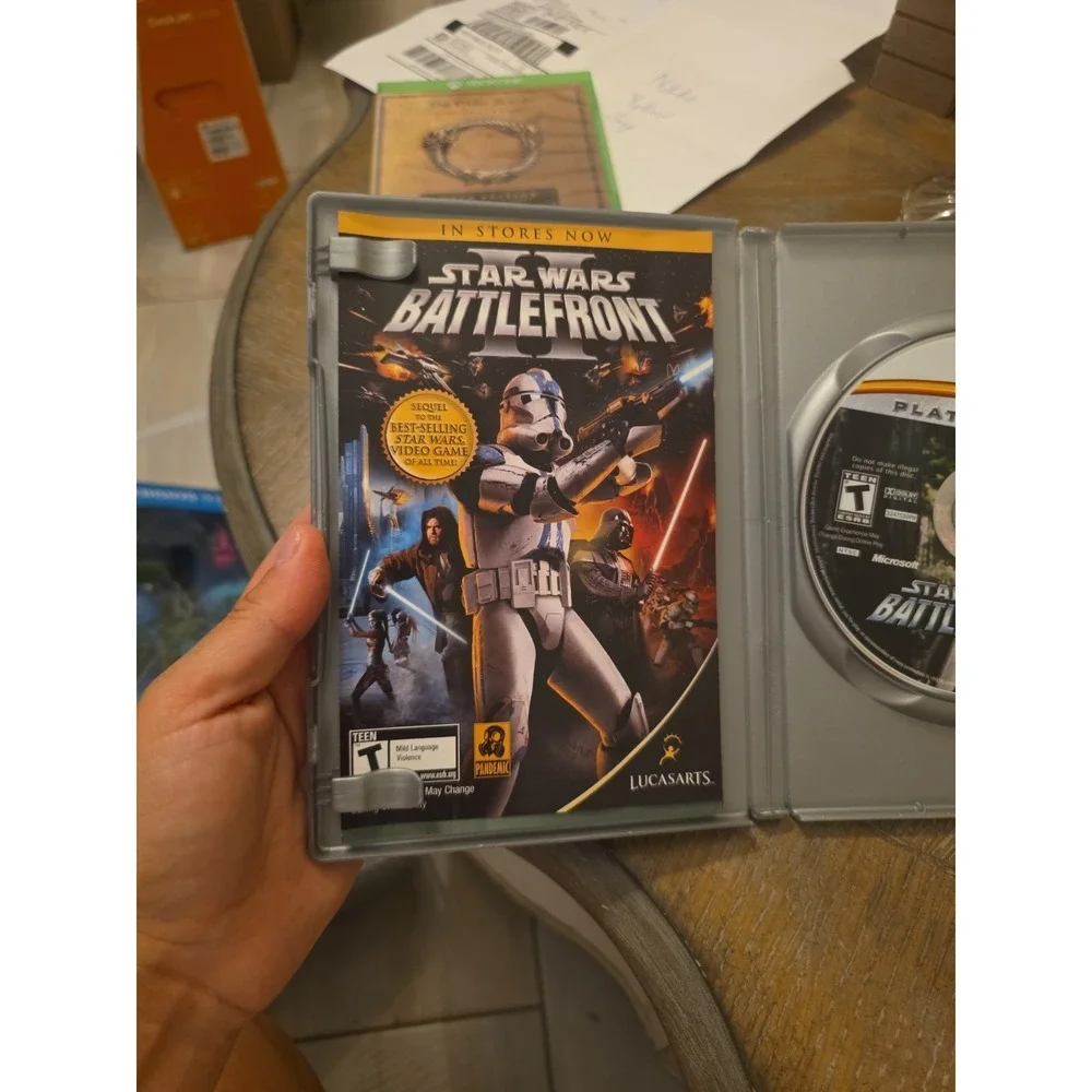 Star Wars: Battlefront (Microsoft Xbox, 2004) - Platinum Hits, complete, tested.
